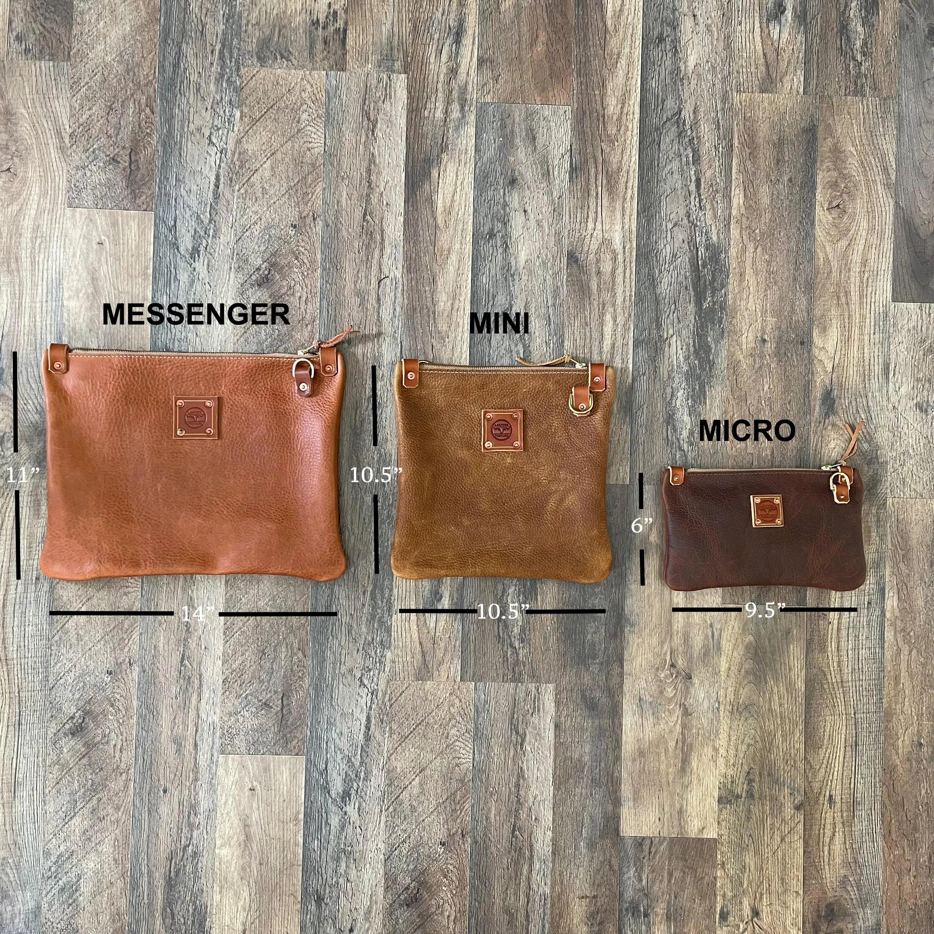 Micro Messenger Bag in Navy