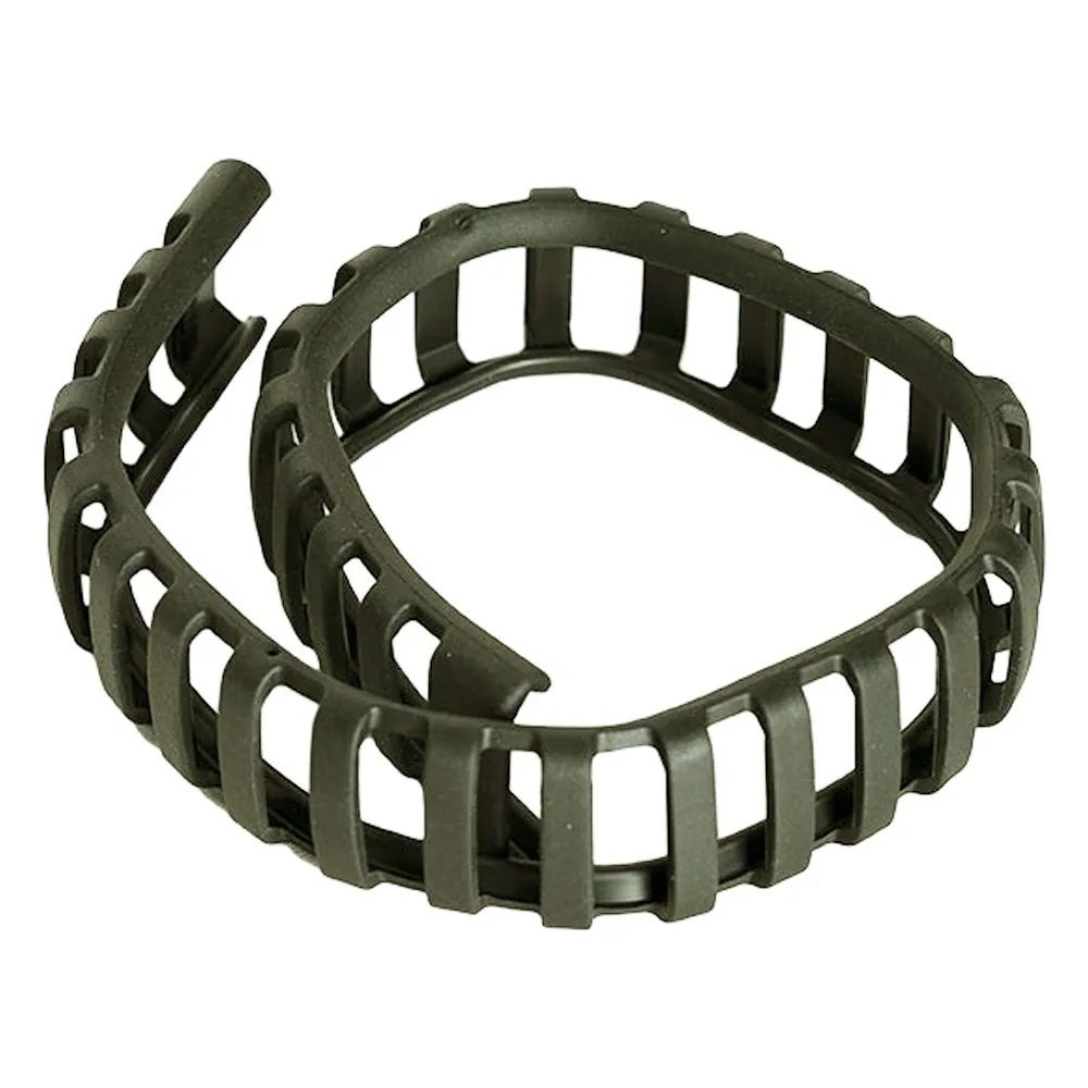 NcSTAR 30 Slot Weaver/Picatinny Rail Cover Green - 1 Piece