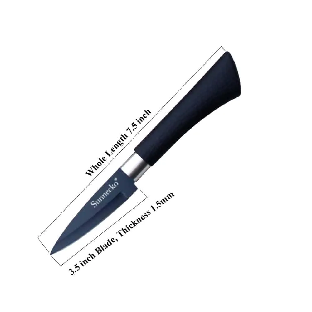 Non Stick Kitchen Knives Set