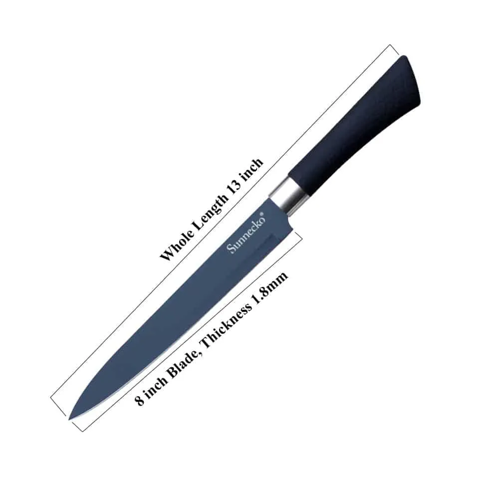 Non Stick Kitchen Knives Set
