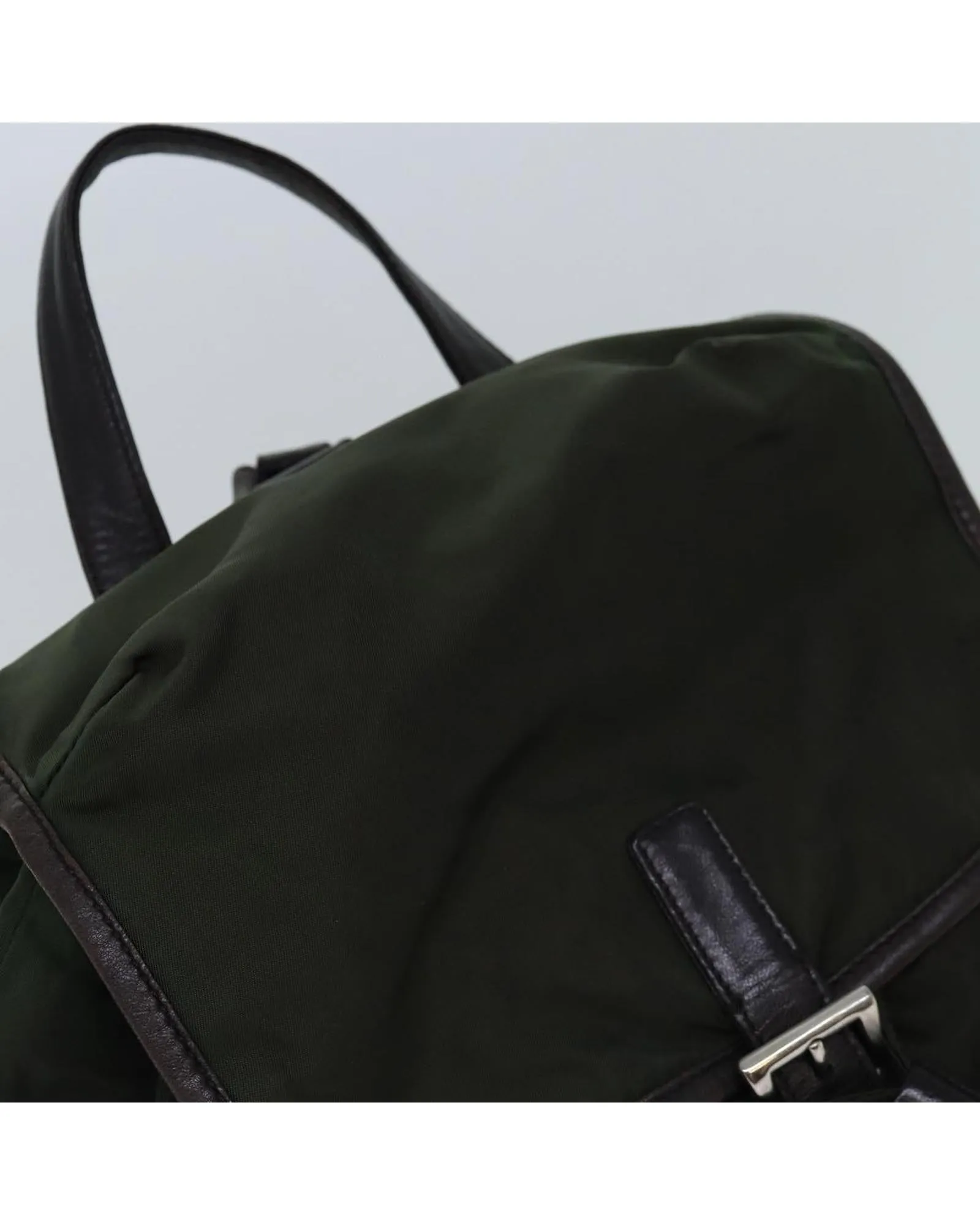 Nylon Backpack with Multiple Pockets and Italian Craftsmanship