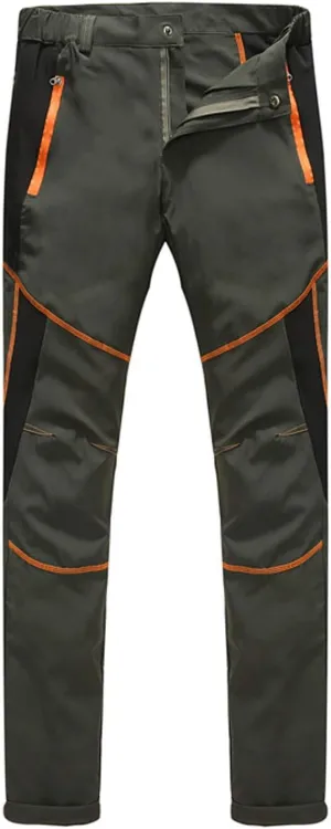 Pants For Men Mens Waterproof Pants Splice Windproof Trousers Casual Softshell Outdoor Hiking Trousers Cargo Pants