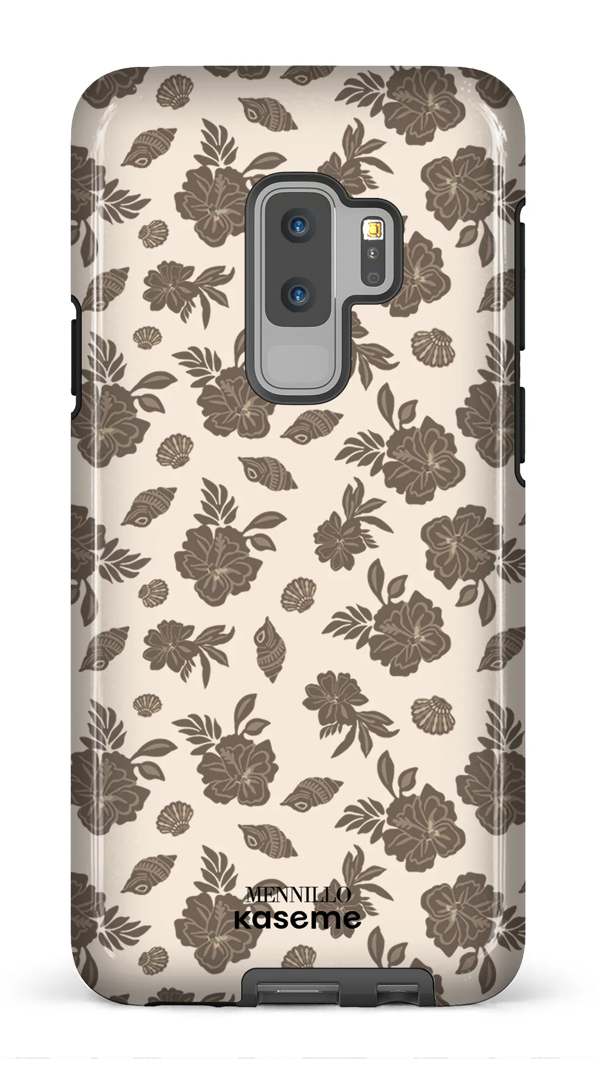 Phone case - Floral brown