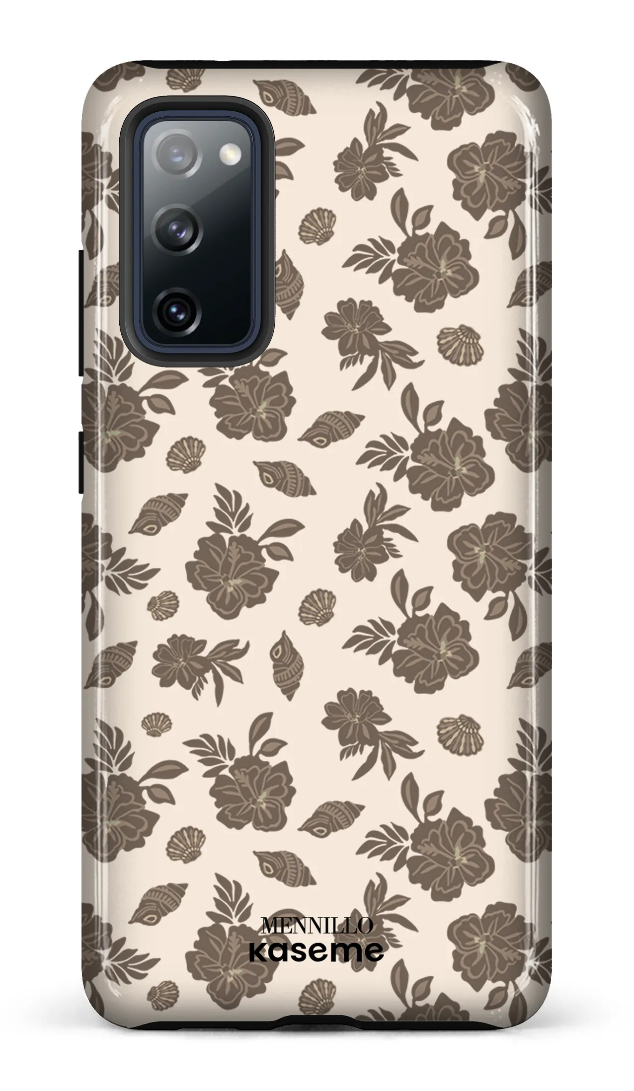 Phone case - Floral brown