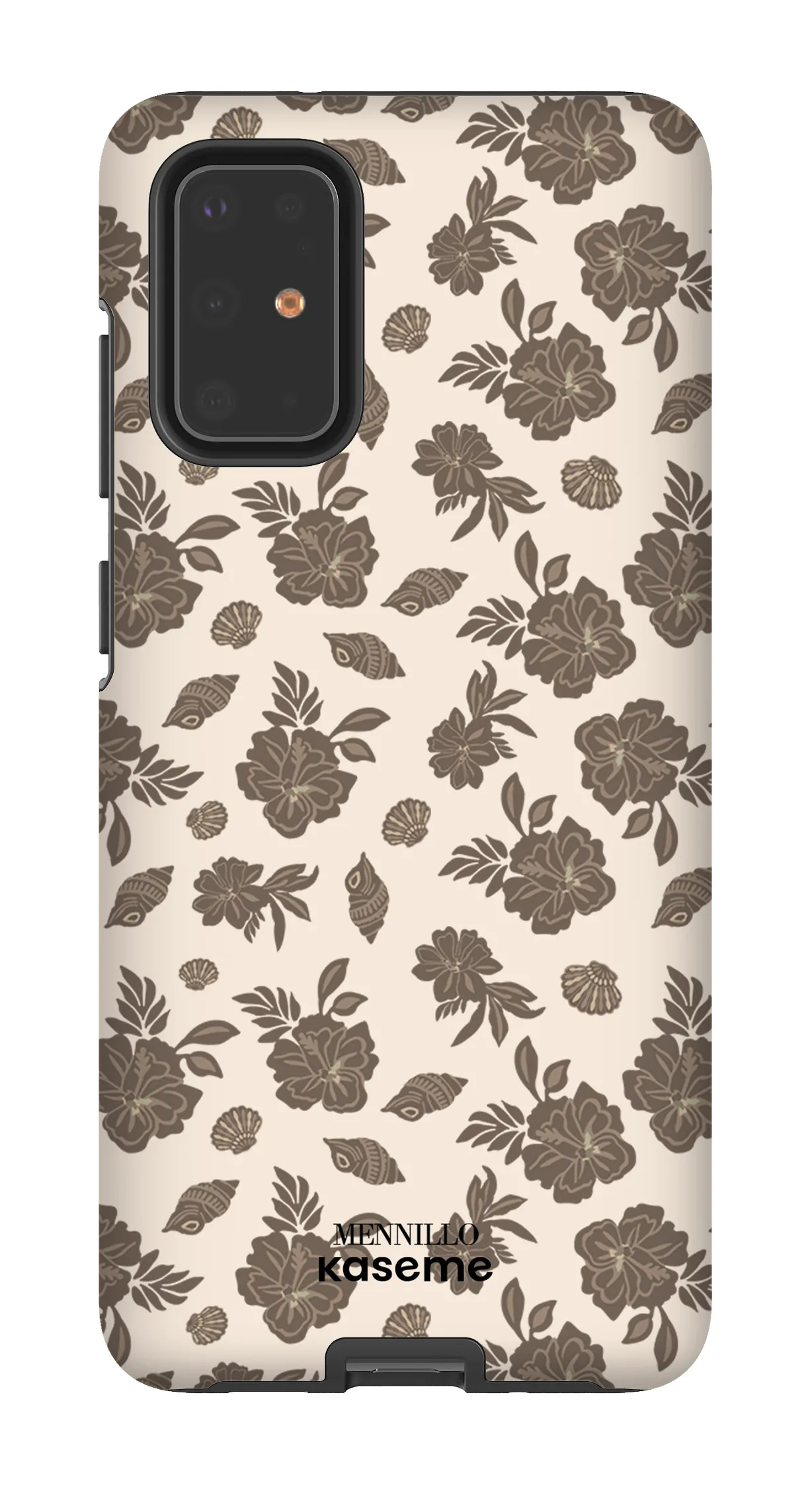 Phone case - Floral brown