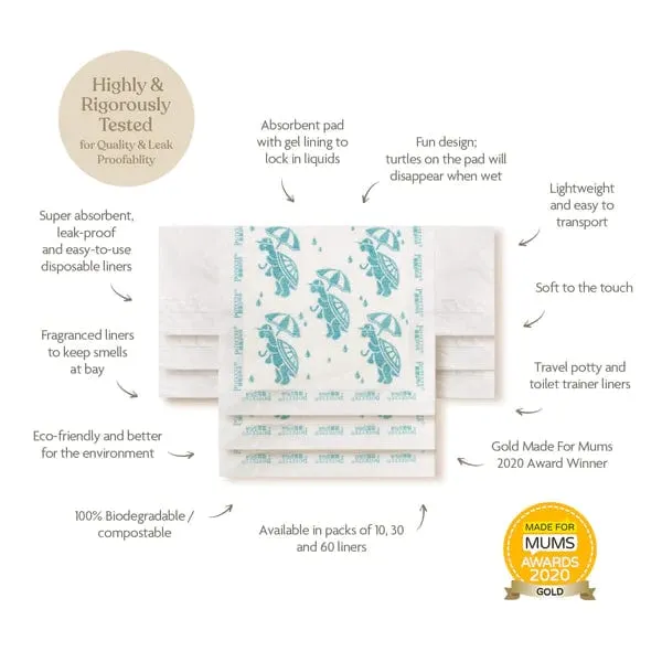 Potette Plus Disposable Liners X30