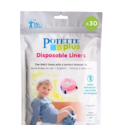 Potette Plus Disposable Liners X30