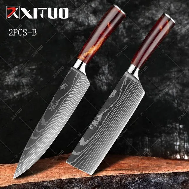Professional Stainless Steel Knife Set