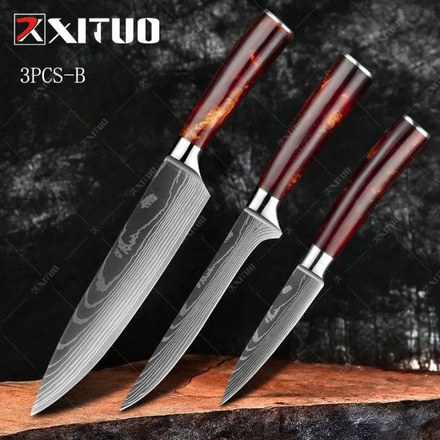 Professional Stainless Steel Knife Set