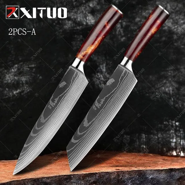 Professional Stainless Steel Knife Set