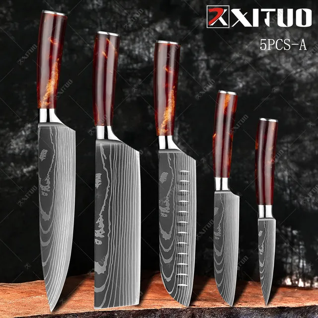 Professional Stainless Steel Knife Set