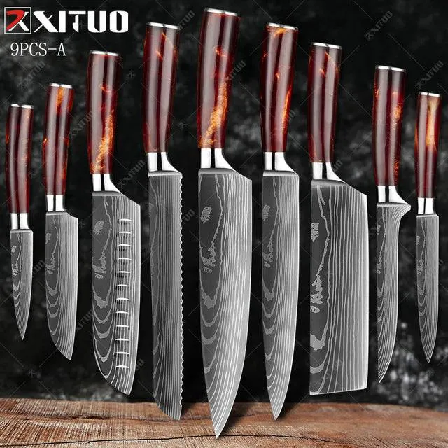 Professional Stainless Steel Knife Set