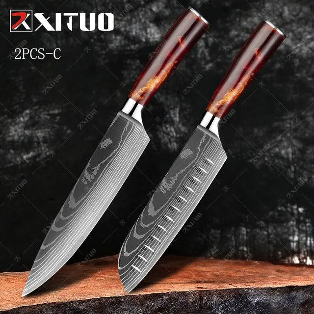 Professional Stainless Steel Knife Set