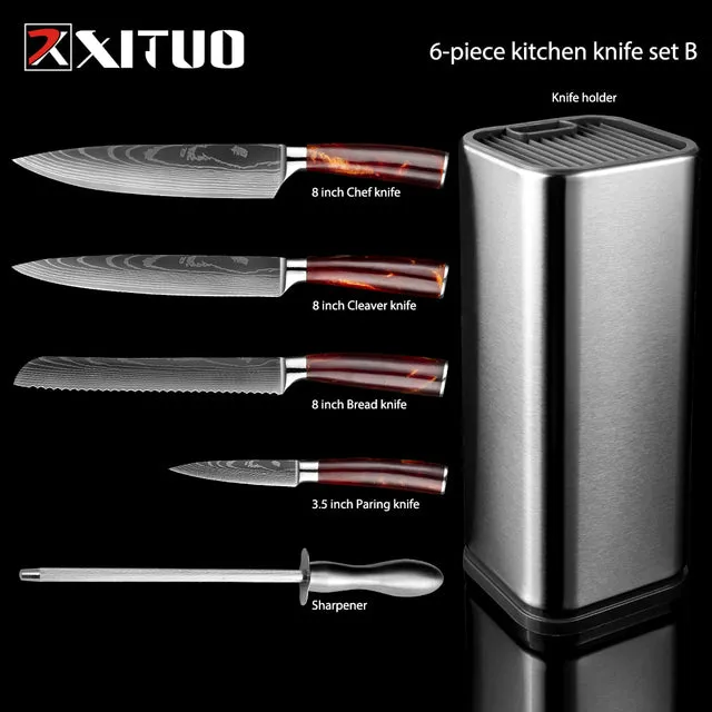 Professional Stainless Steel Knife Set