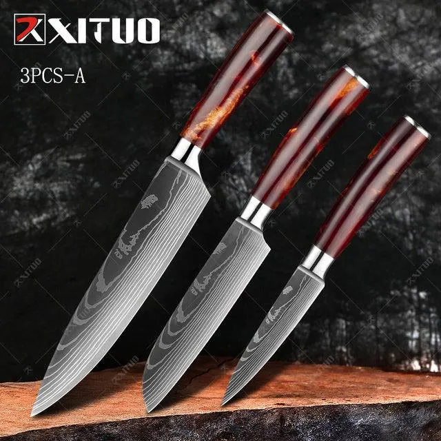 Professional Stainless Steel Knife Set