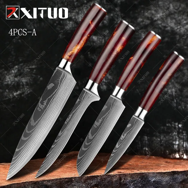 Professional Stainless Steel Knife Set