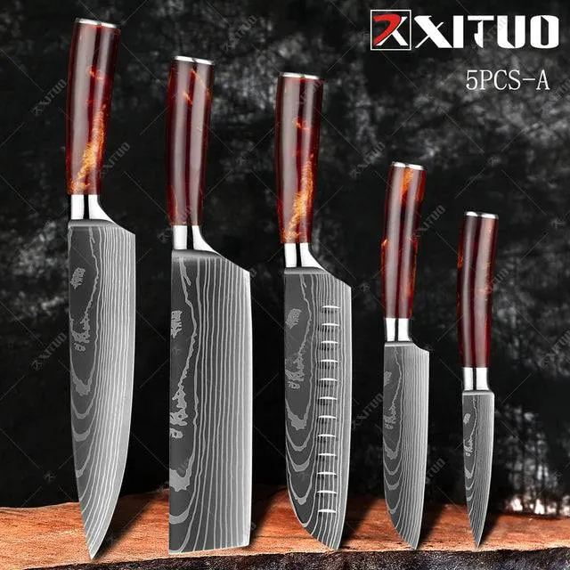 Professional Stainless Steel Knife Set