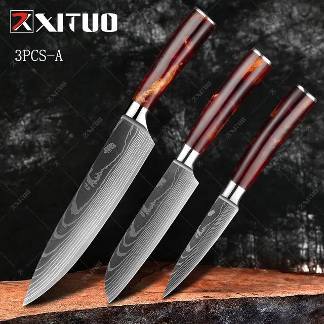 Professional Stainless Steel Knife Set
