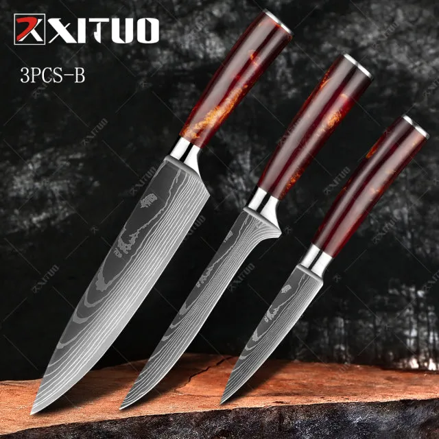 Professional Stainless Steel Knife Set