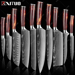 Professional Stainless Steel Knife Set