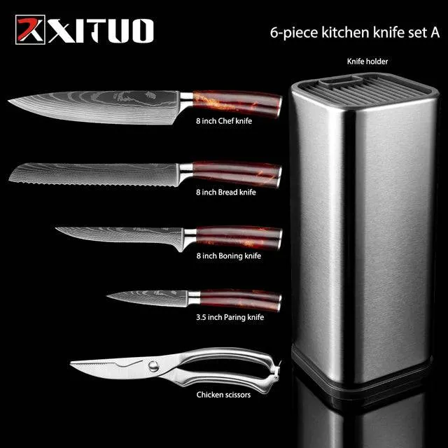 Professional Stainless Steel Knife Set