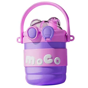 Purple & Pink 2 way Lid Style Moco Kids Water, 600 ml