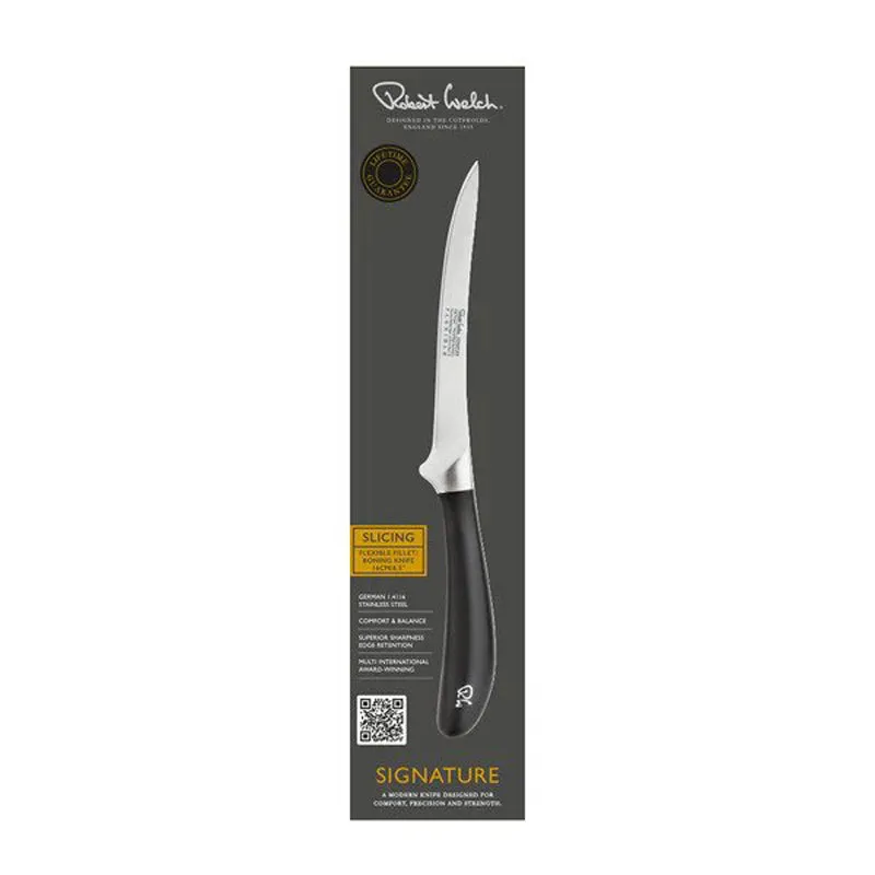 Robert Welch Signature Stainless Steel Flexible Utility Knife 16cm