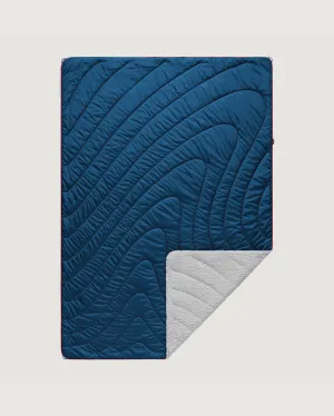 Rumpl Sherpa Puffy Blanket - Deepwater