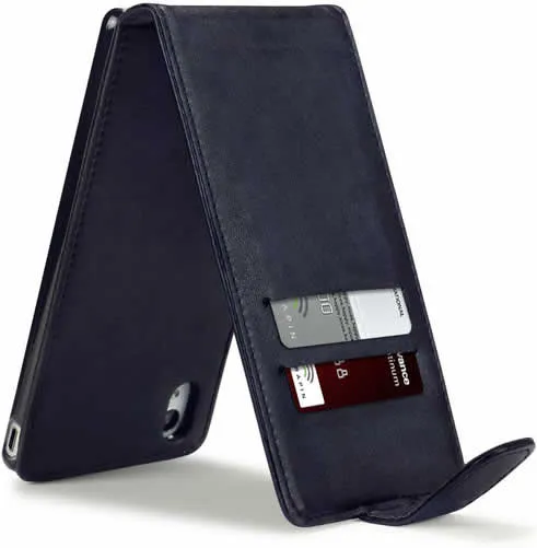 Sony Xperia M4 Flip Case - Black