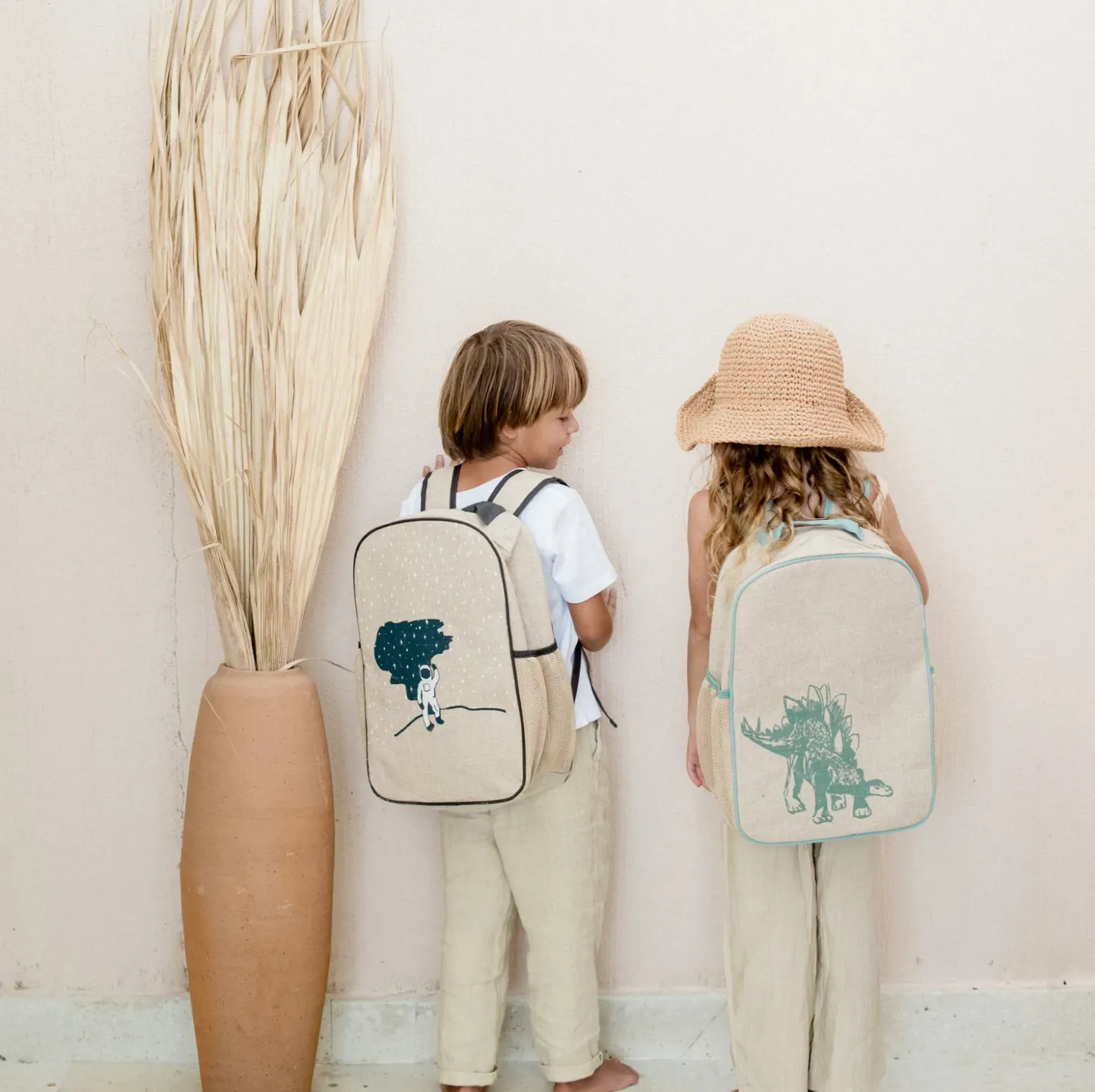 SoYoung School Backpack - Green Stegosaurus