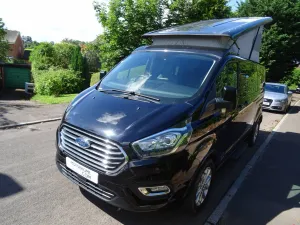 Stargaze Pop Up Elevating Roof for the Ford Transit Custom & all-new Volkswagen T7 Transporter from Spring 2024.