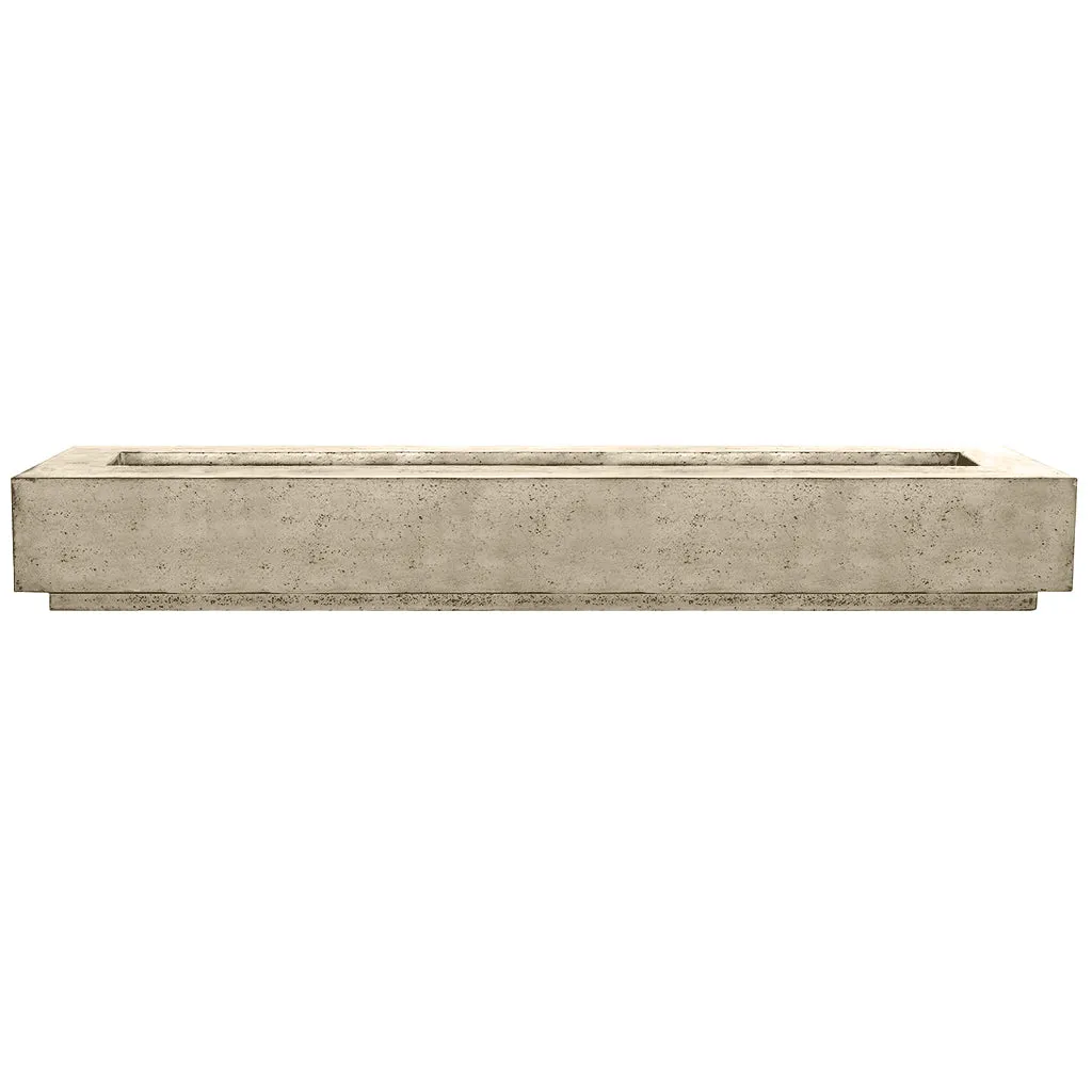 Tavola 110 Fire Table with Winguard - Gas Fire Pit