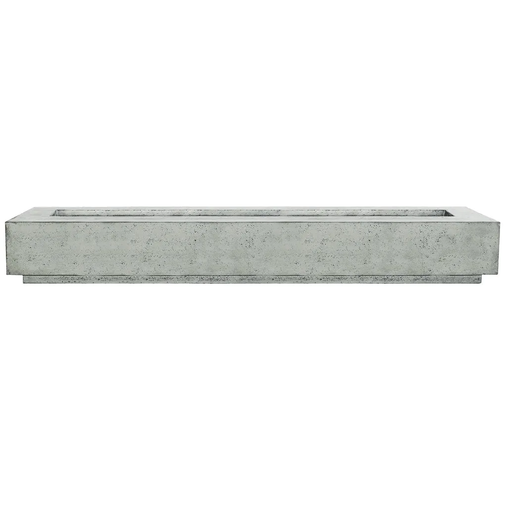 Tavola 110 Fire Table with Winguard - Gas Fire Pit