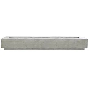 Tavola 110 Fire Table with Winguard - Gas Fire Pit
