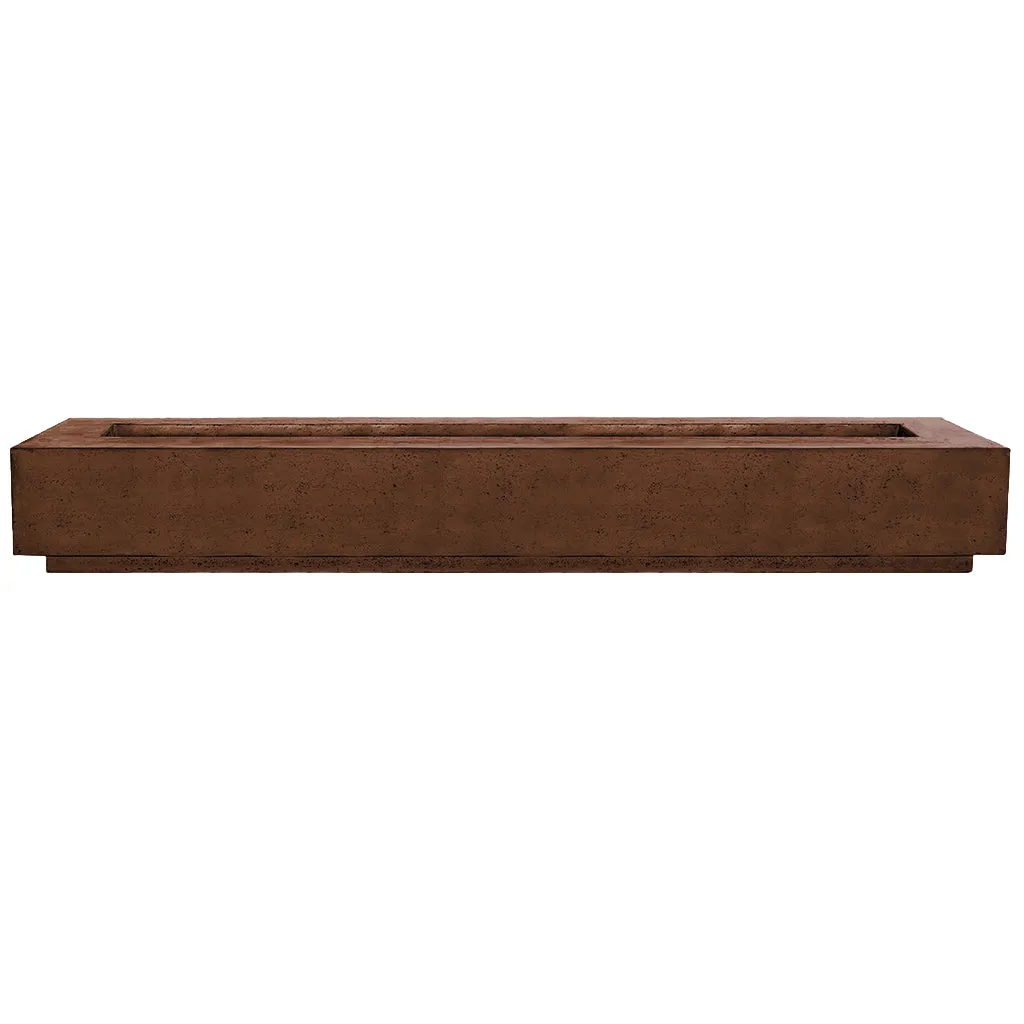 Tavola 110 Fire Table with Winguard - Gas Fire Pit