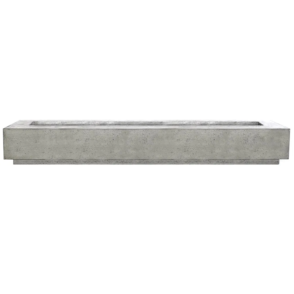 Tavola 110 Fire Table with Winguard - Gas Fire Pit