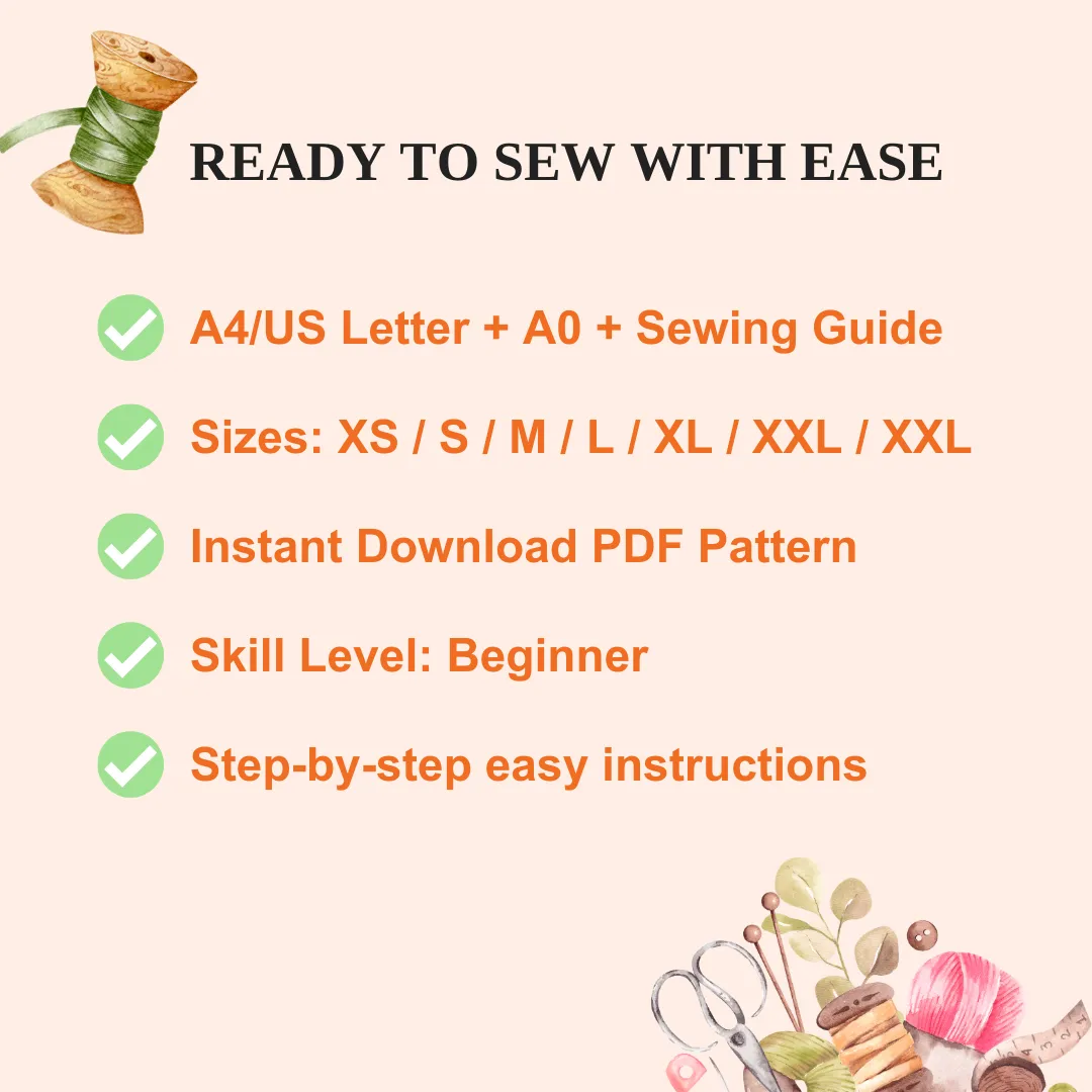 Teddy Jacket PDF Sewing Pattern