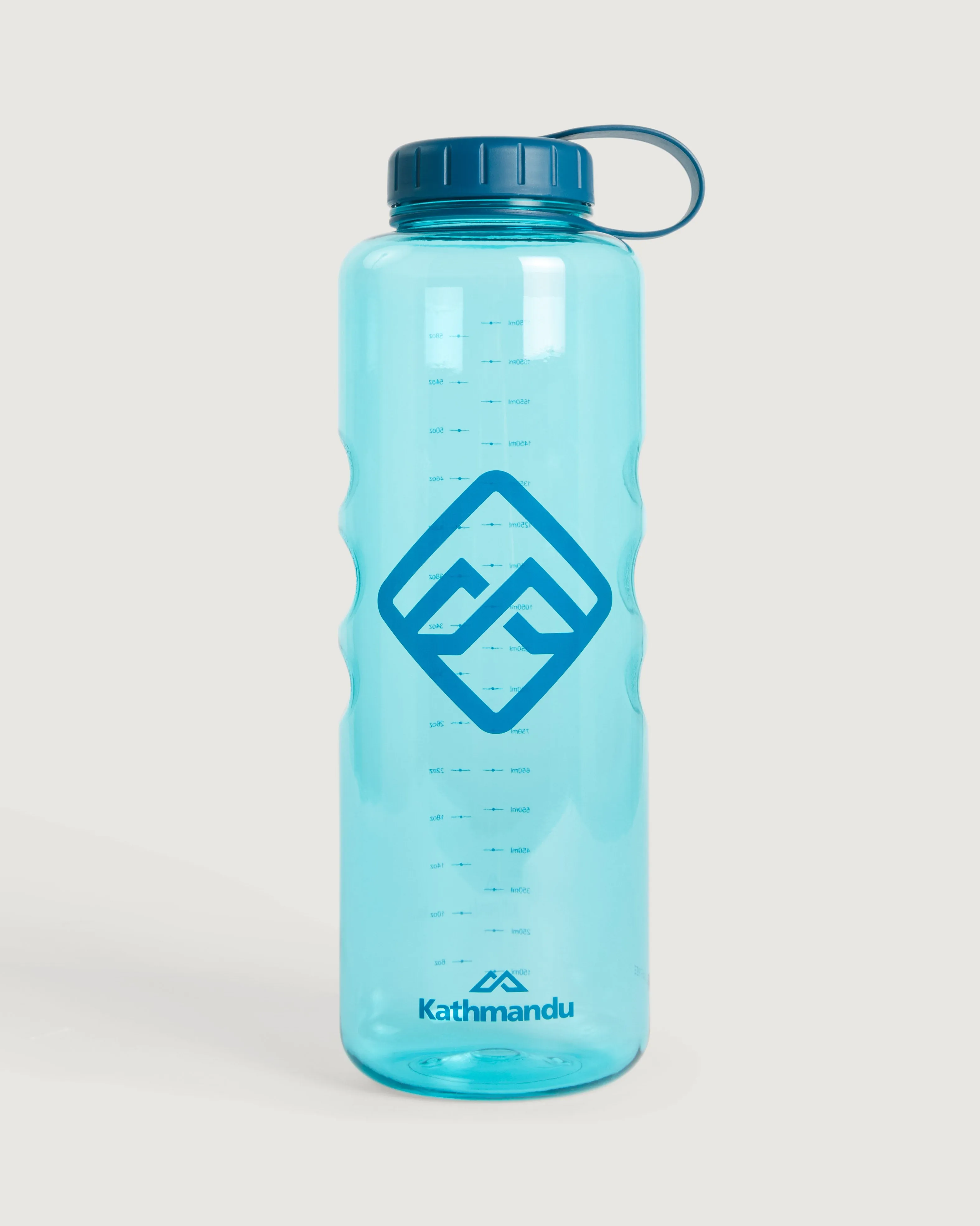 Tritan Wide Mouth Water Bottle - 1.8L - Steel Blue