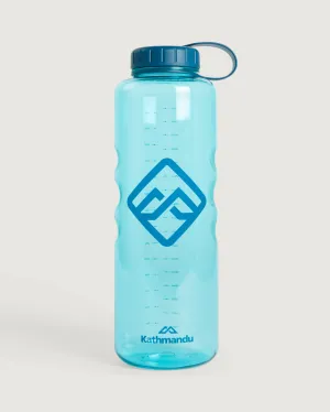 Tritan Wide Mouth Water Bottle - 1.8L - Steel Blue