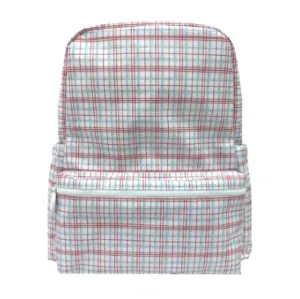 TRVL BACKPACKER - Classic Plaid Red