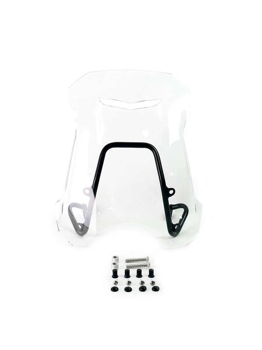 UNIT Garage Windshield with GPS support for BMW R NineT Urban GS