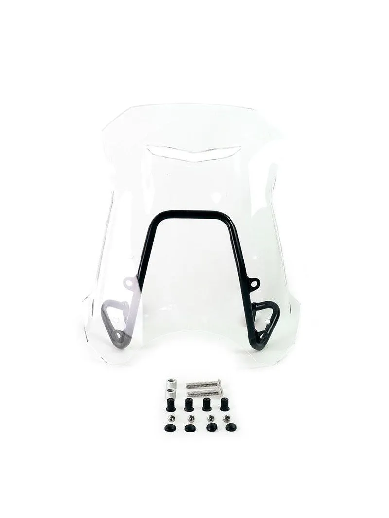 UNIT Garage Windshield with GPS support for BMW R12 NineT and R12 Cruiser