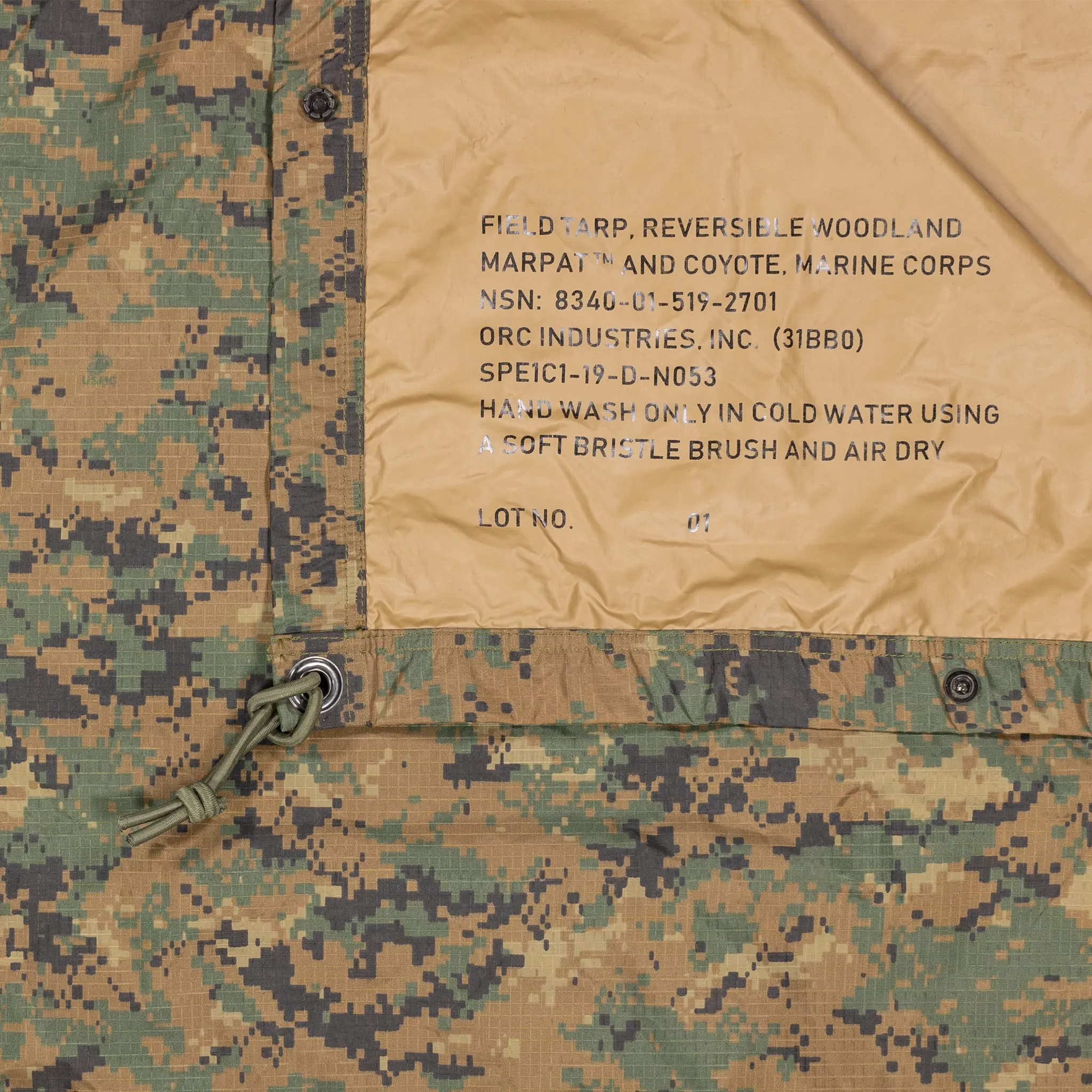 USMC MARPAT Shelter Half