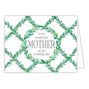 Wedding Greenery-Mother Bridal Greeting Card