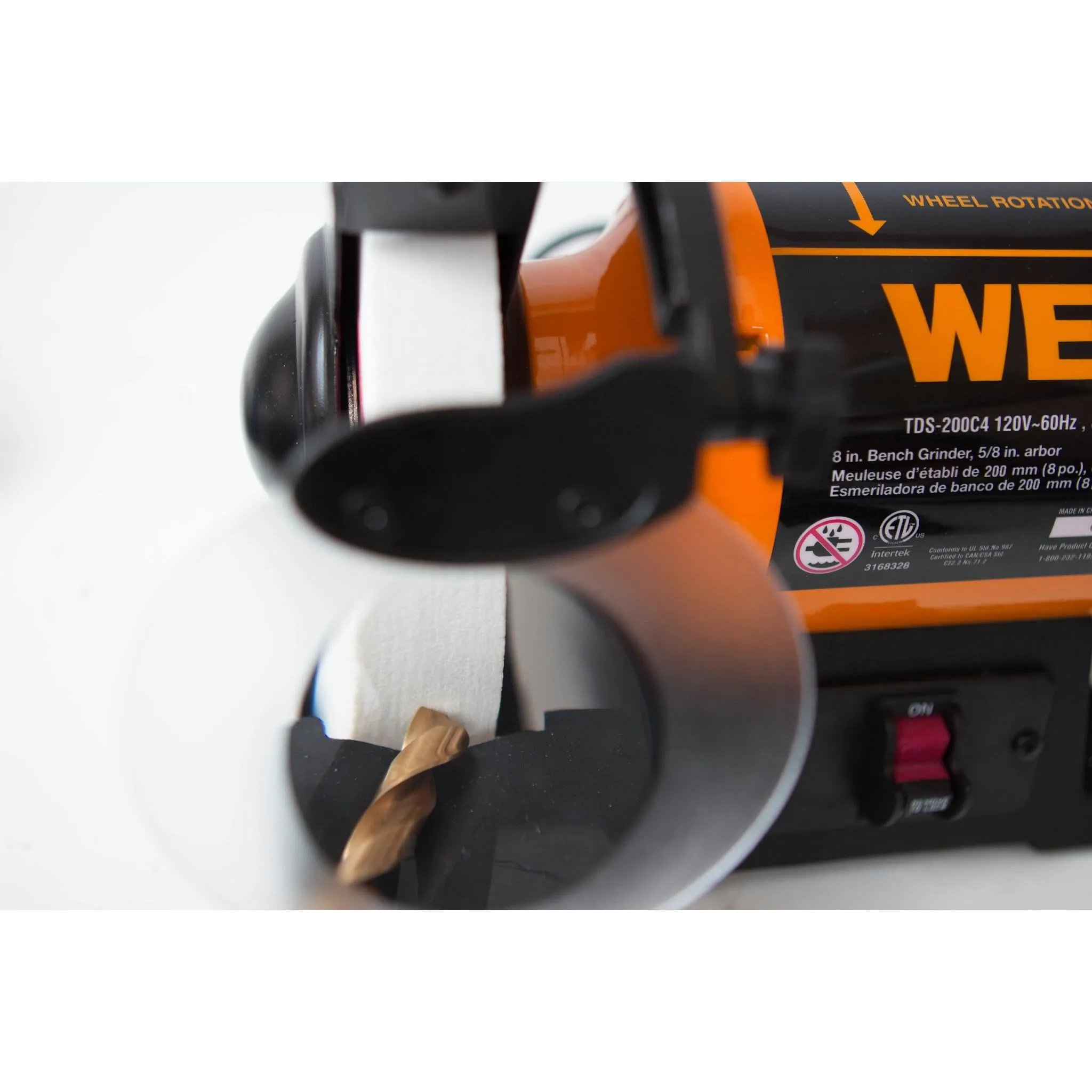 WEN R4286 8 inch Slow Speed Bench Grinder (Manufacturer Refurbished)