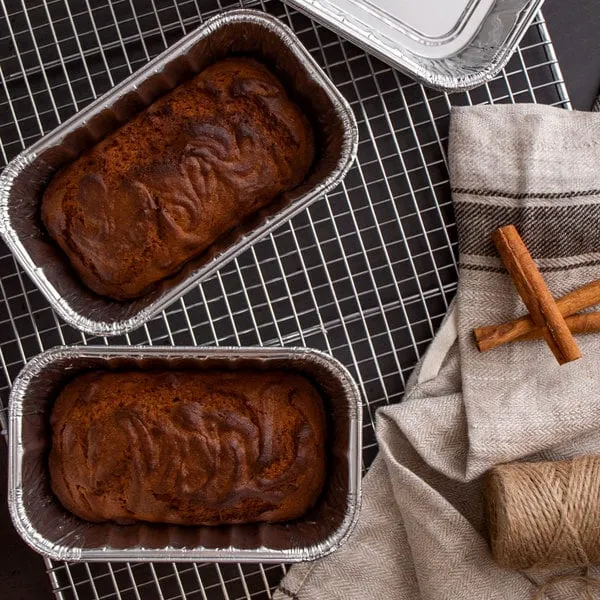 *WHOLESALE* Aluminum 1lb Rectangular Loaf Pans: Ideal for Baking | 1000 CT/Case