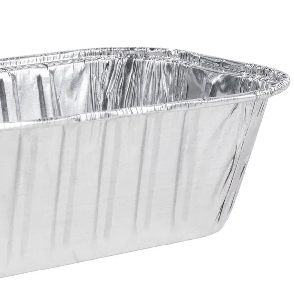 *WHOLESALE* Aluminum 1lb Rectangular Loaf Pans: Ideal for Baking | 1000 CT/Case