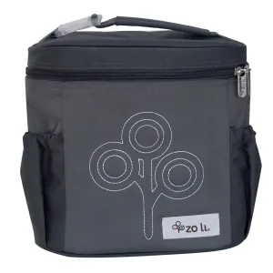Zoli NOM NOM Insulated Lunch Bag - Grey